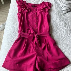 Ted Baker London pink romper size2- barely worn!